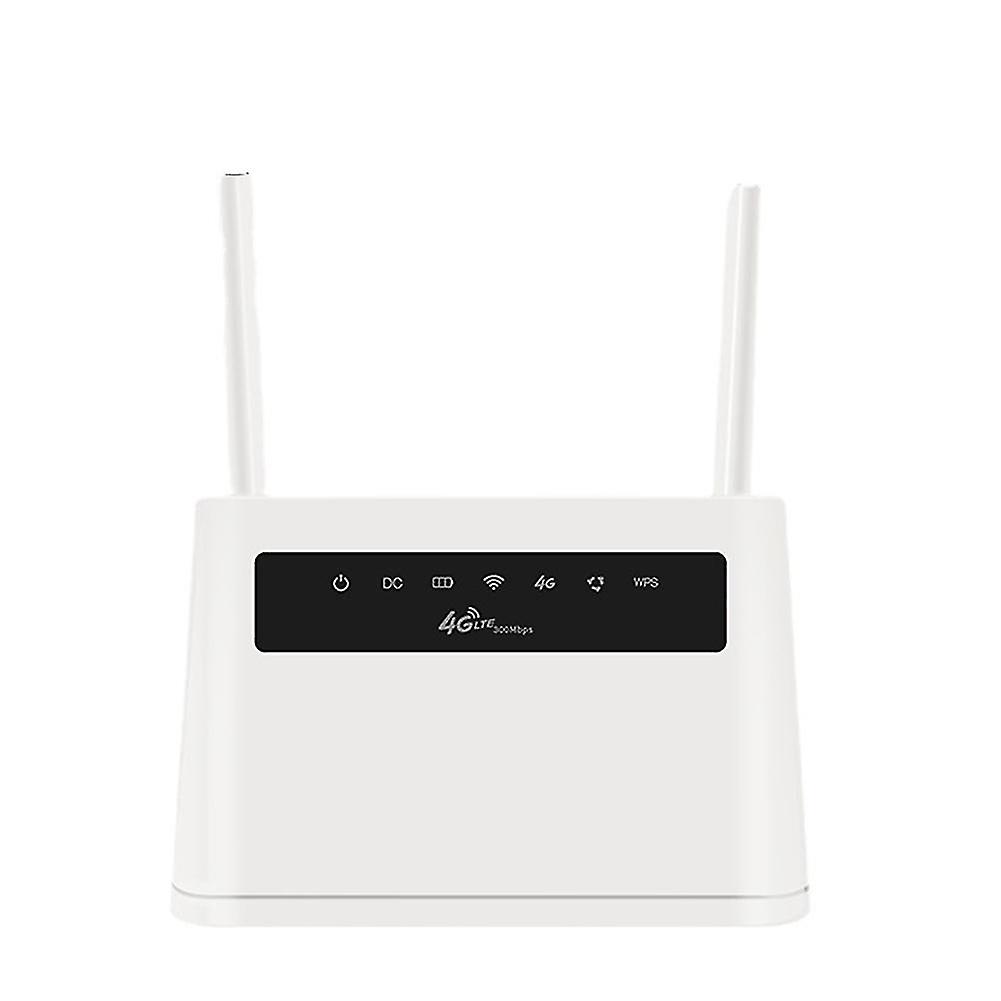 Home 4g Router Wifi Router 300mbps 4g lte Wireless Router Eingebauter SIM-Kartensteckplatz Unterstützung für max. 32 Benutzer APN (EU-Stecker)