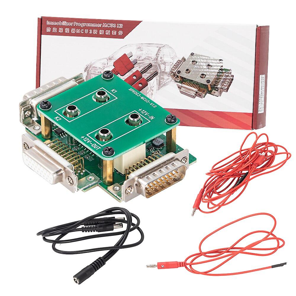 X431 Immobilizer Programmeur Mcu3 Kit Antivol Carte adaptateur Support Travail avec X-431 Immo Elite X-prog 3