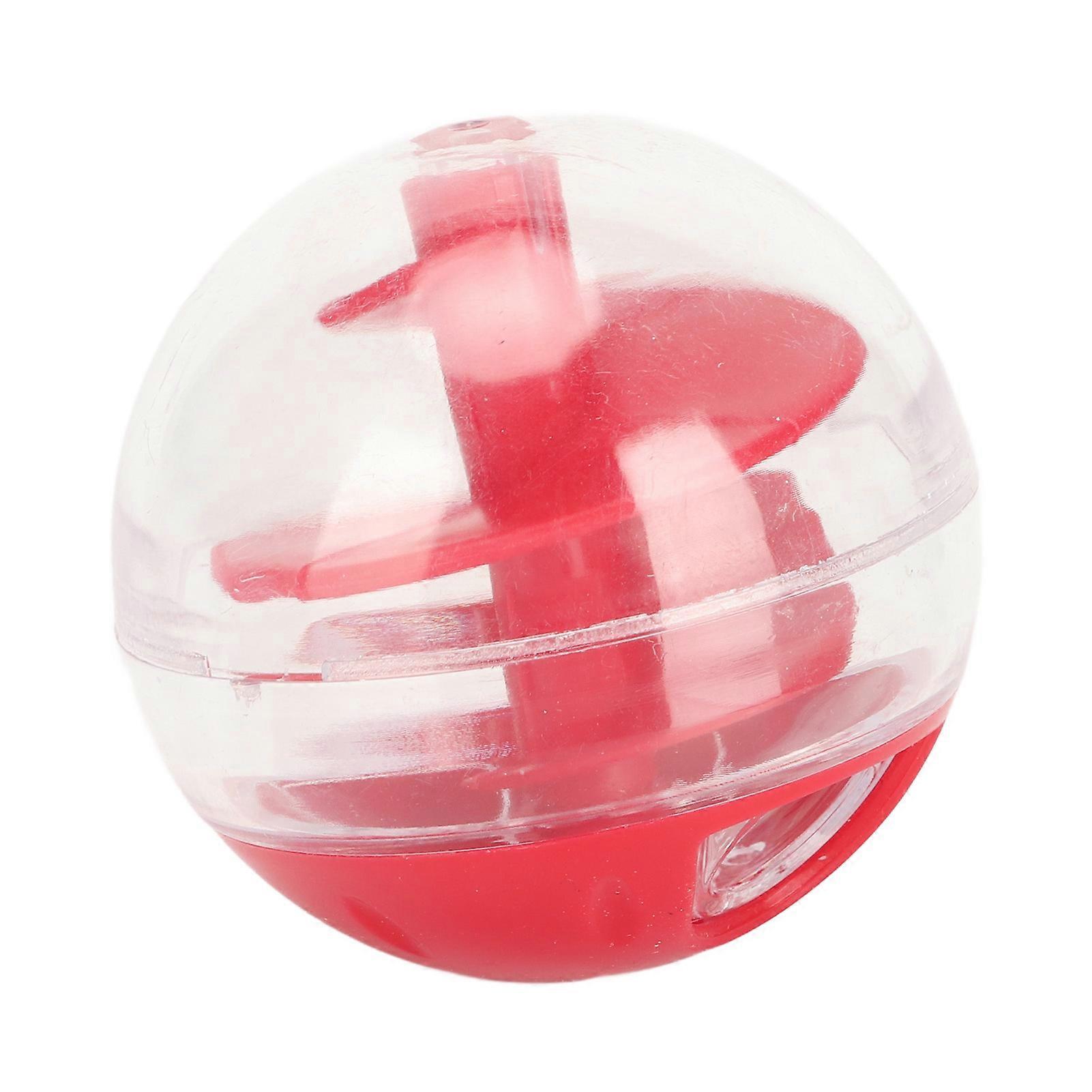 Cat Treat Dispensing Ball Bite Resistant Interactive Pet Slow Feeder Puzzle Ball for Kitten 