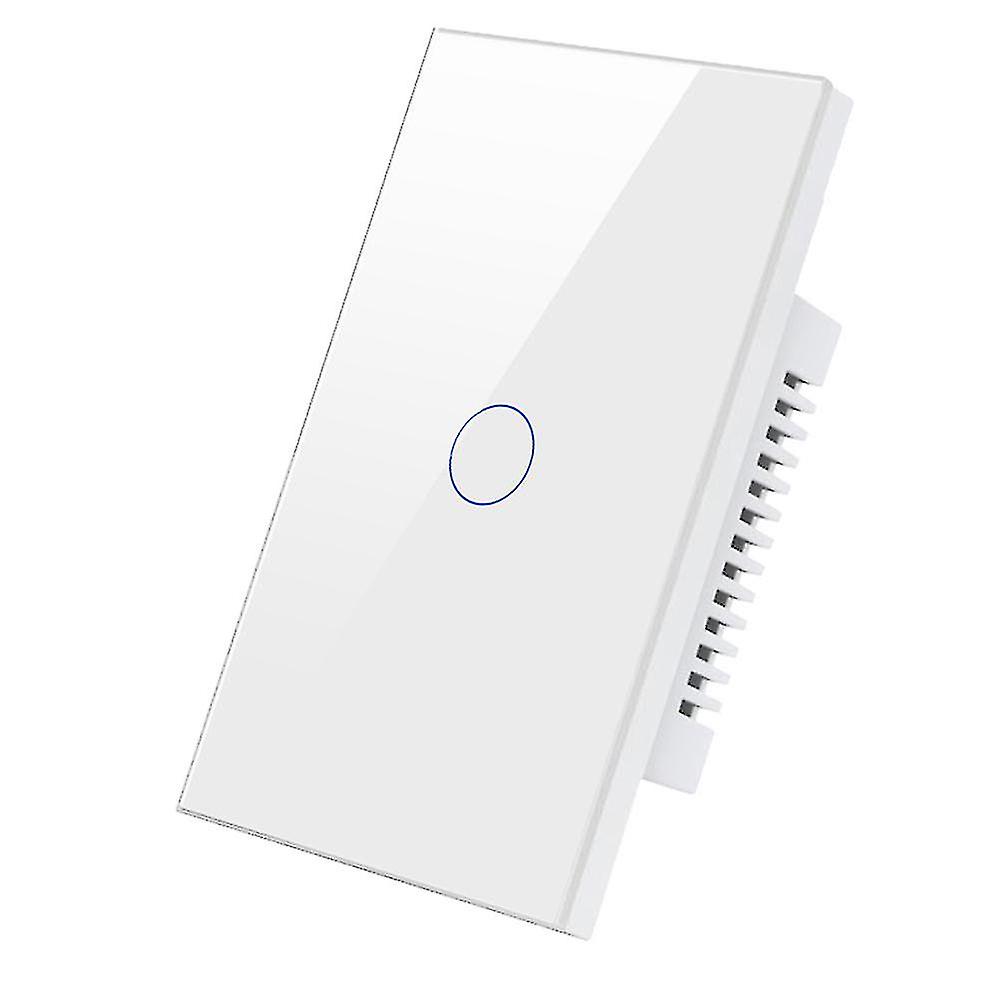 Tuya Zigbee Smart Light Switch,no Neutral Wire 1 Gang Required Wall Touch Switch For , Google Home