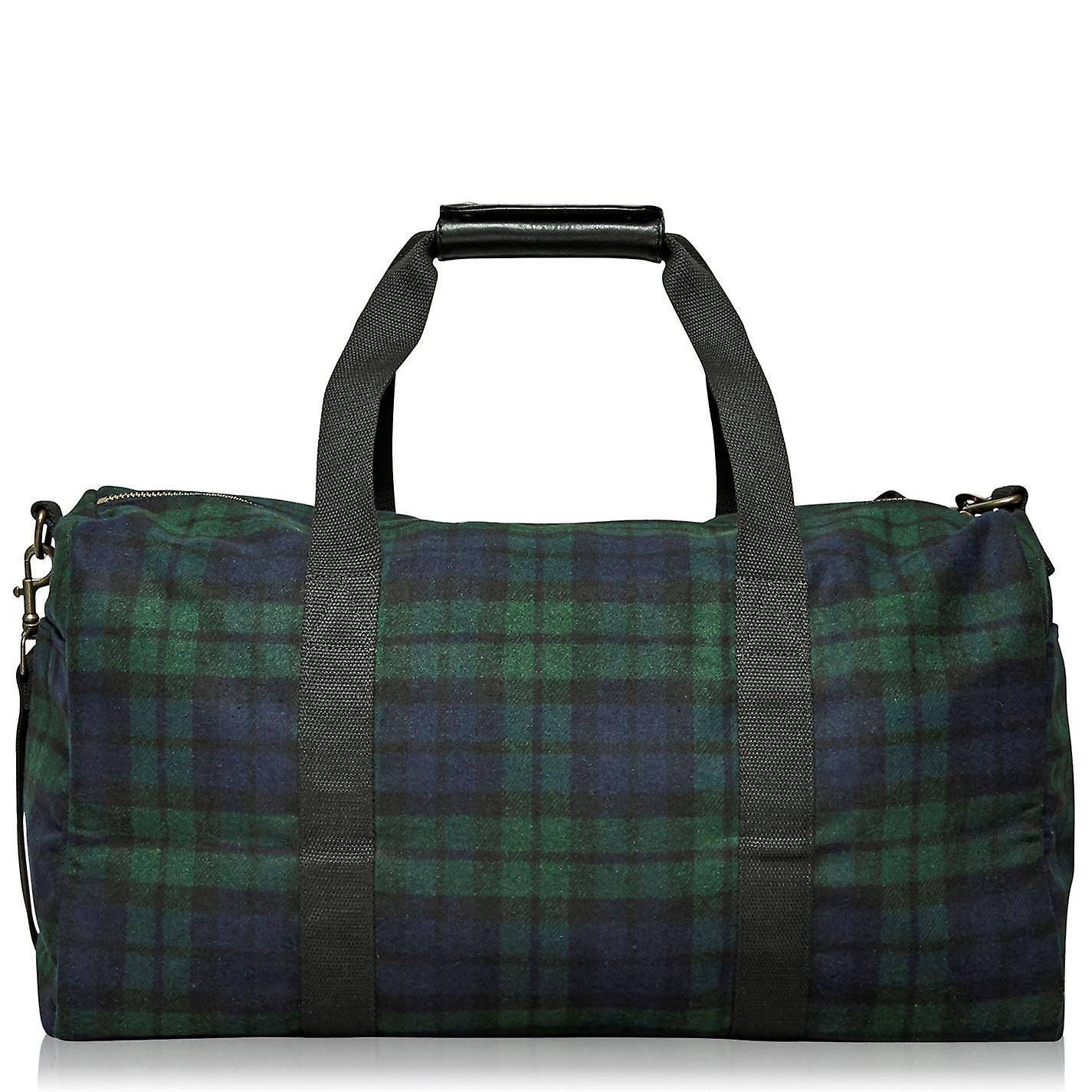 Jack Wills Unisex Bennington Check Holdall Internal Pocket Bag