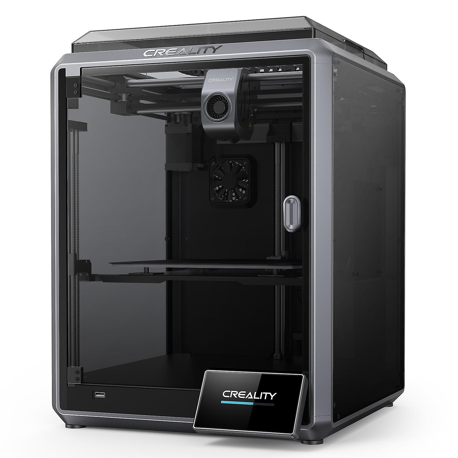 Creality K1 3D Printers 600mm/s High Speed with 4.3'' Color Touchscreen Dual-gear Direct Extruder Pr