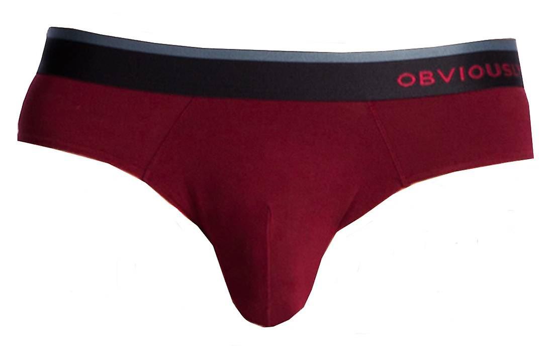 Obviously PrimeMan AnatoMAX Brief - Maroon Red