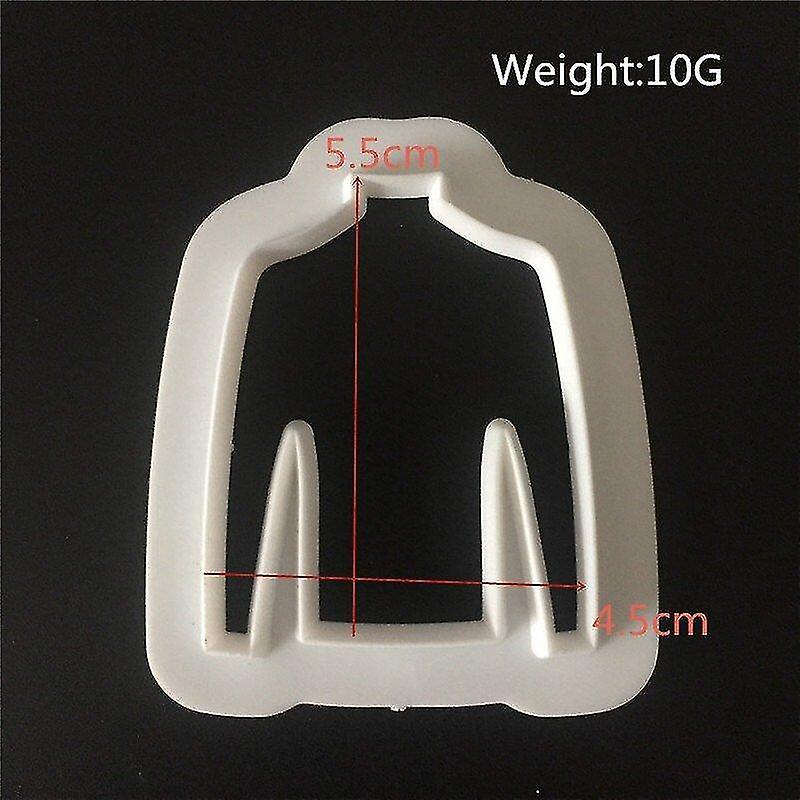 ケーキパンモールドニュージャージーシェイプドロップグルーモールドスポーツウェアシェイプケーキデコレーションモールド1pc