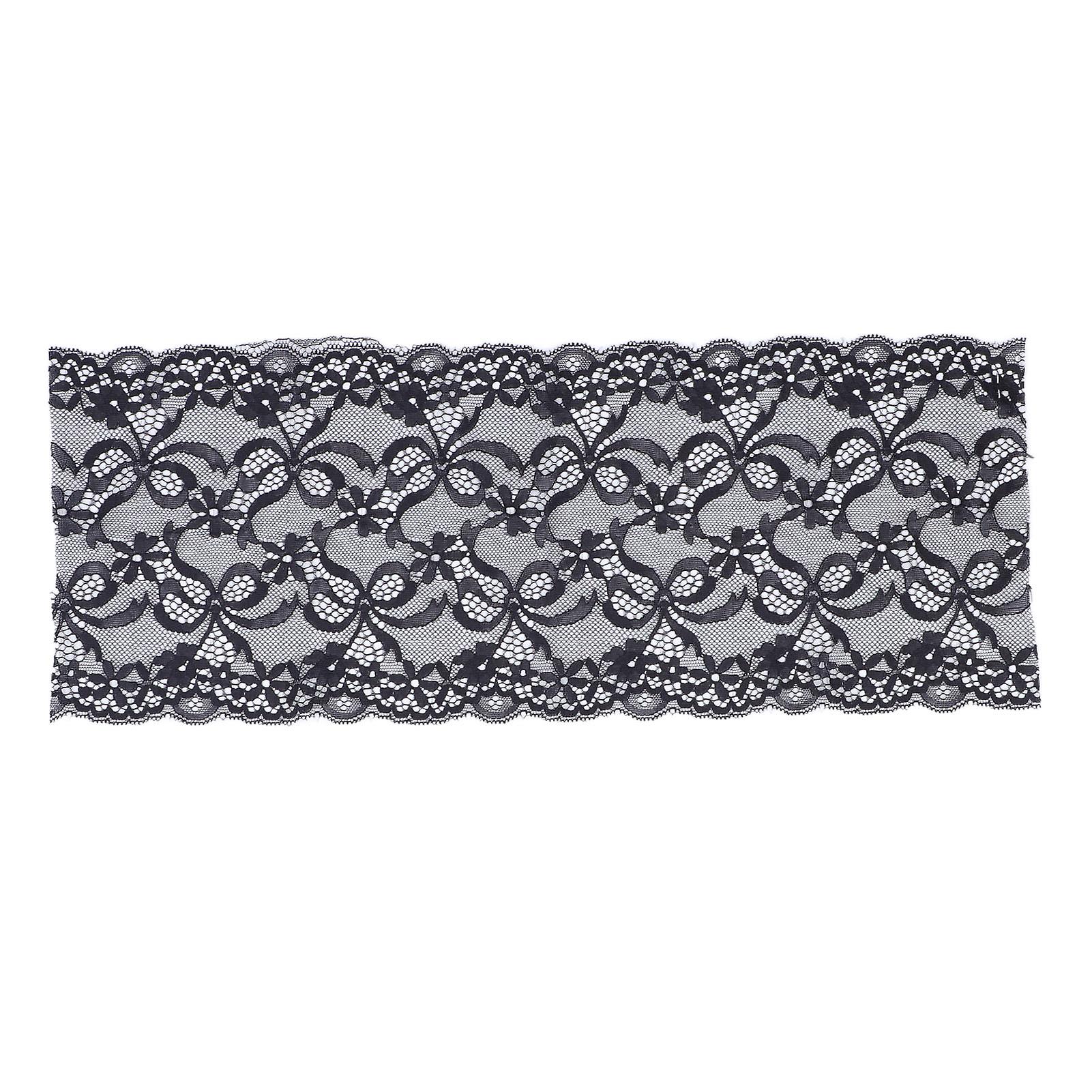 Lace Ribbon 19cm Wide 10 Yards Add Elegance Good Elasticity Safe Use Simple Operation Add Elegance Clothing Accessories