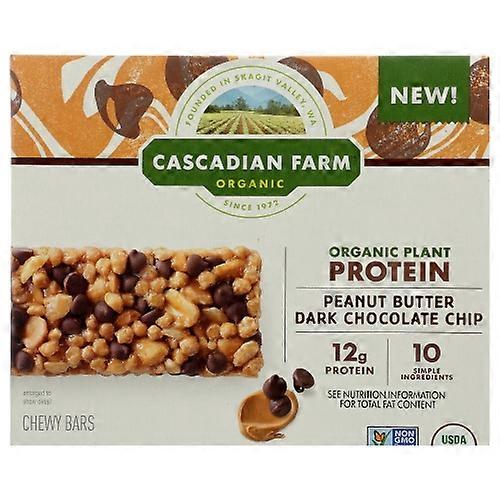 Cascadian Farm Bar Chewy Pnut Bttr Chchi, Case of 12 X 8.85 Oz (Pack of 1)