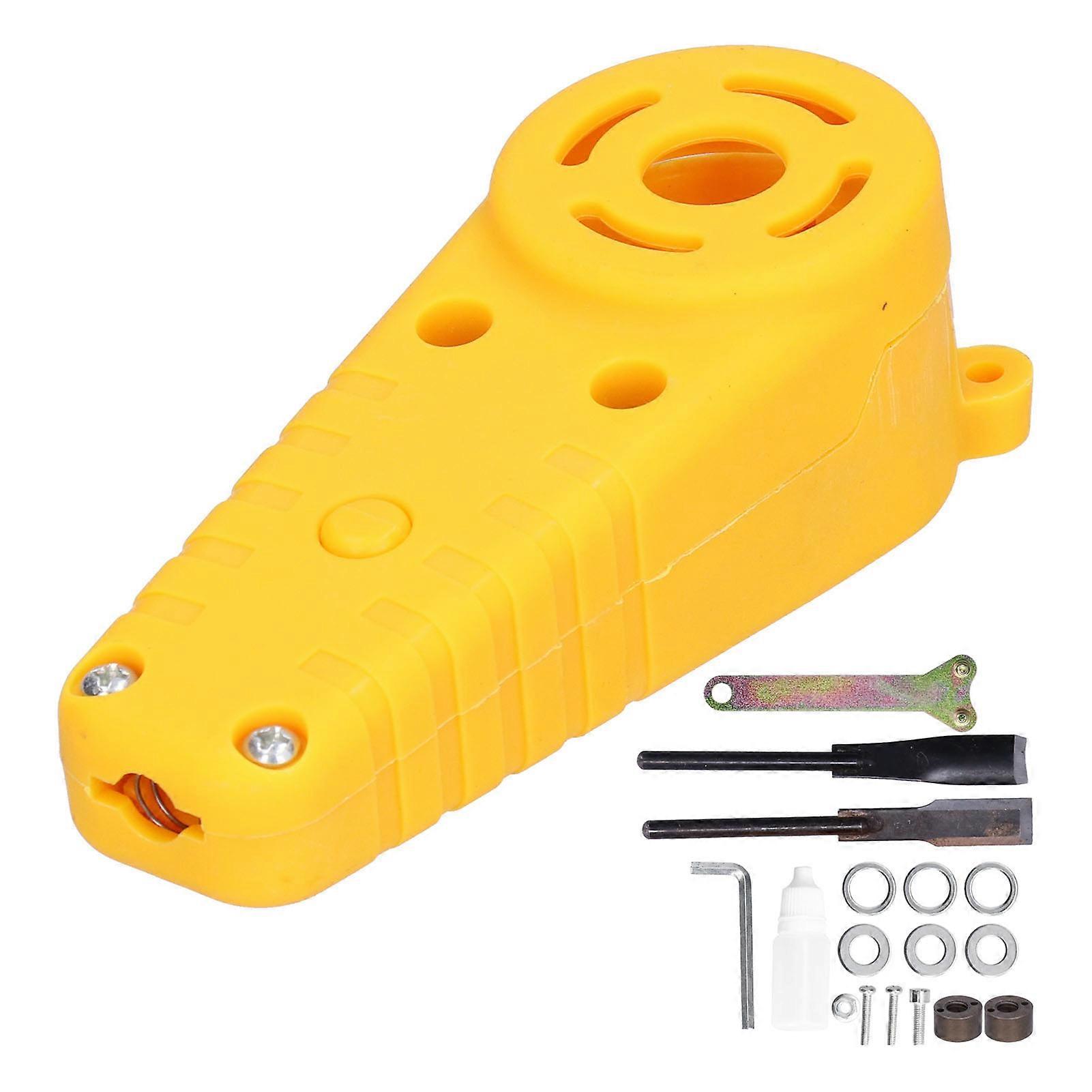 Electric Angle Grinder & Wood Carving Chisel - Ideal Woodworking Power Tool