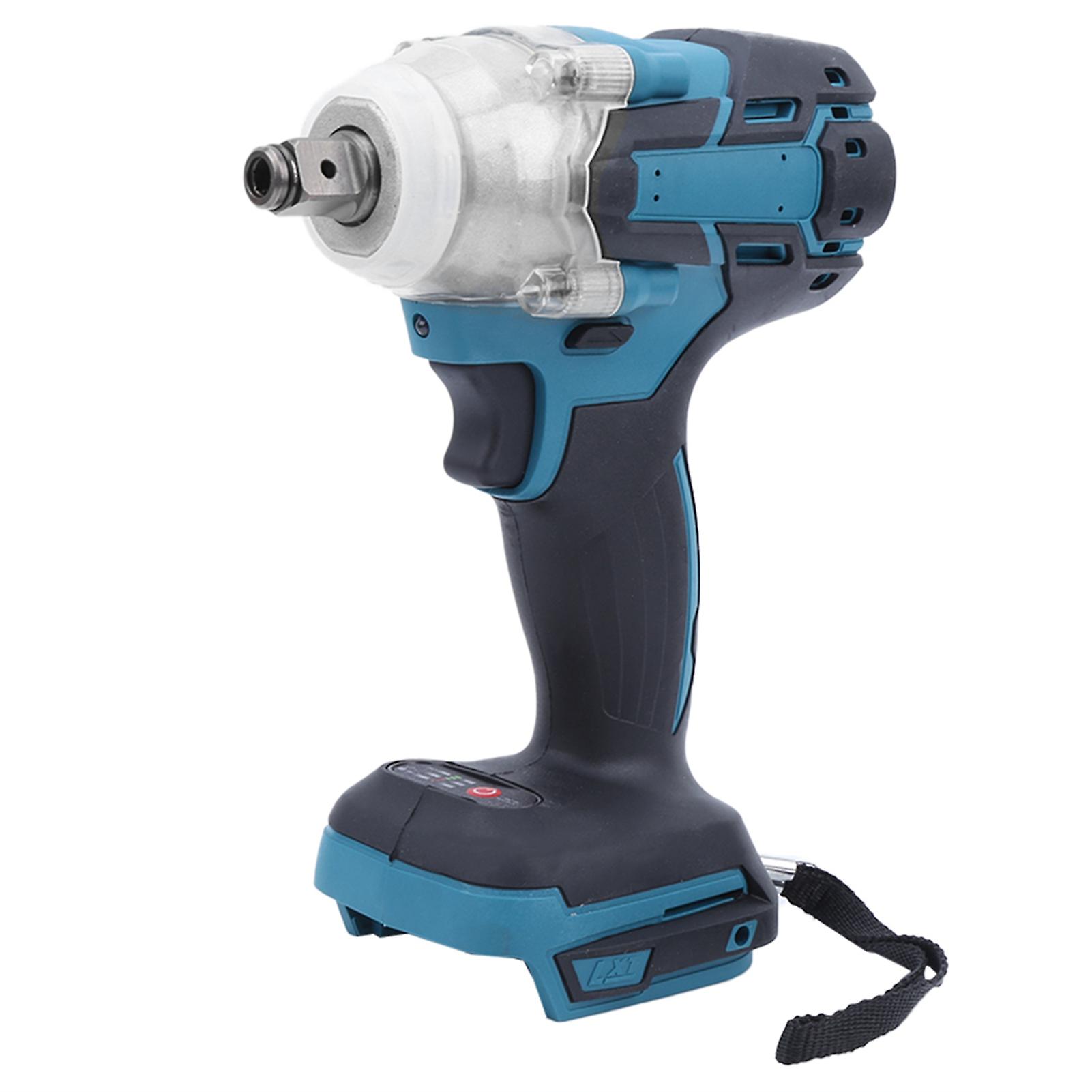 21V Brushless Impact Wrench Large Torsion Non Slip Handle Rechargeable for Makita Battery