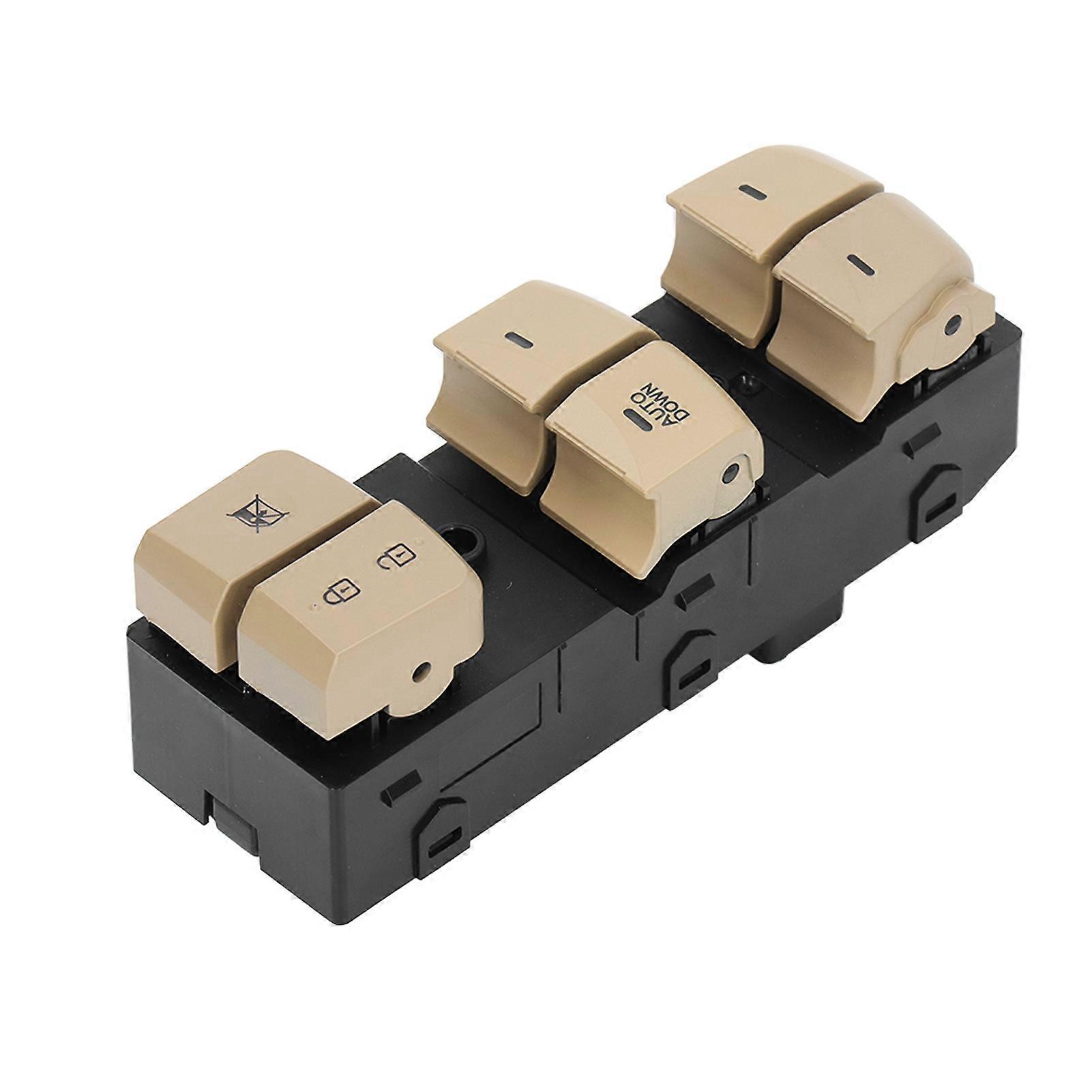 Power Window Control Master Switch 93570 3X000 Black Replacement for Hyundai Elantra 2011‑2015 