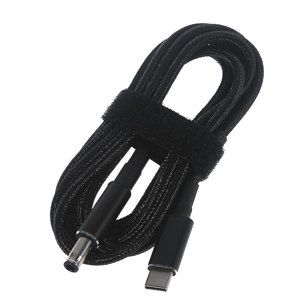 Fast Charging Power Cable Pd 100w Type-c To For Dc 5.0x1.0mm Wire For Computer