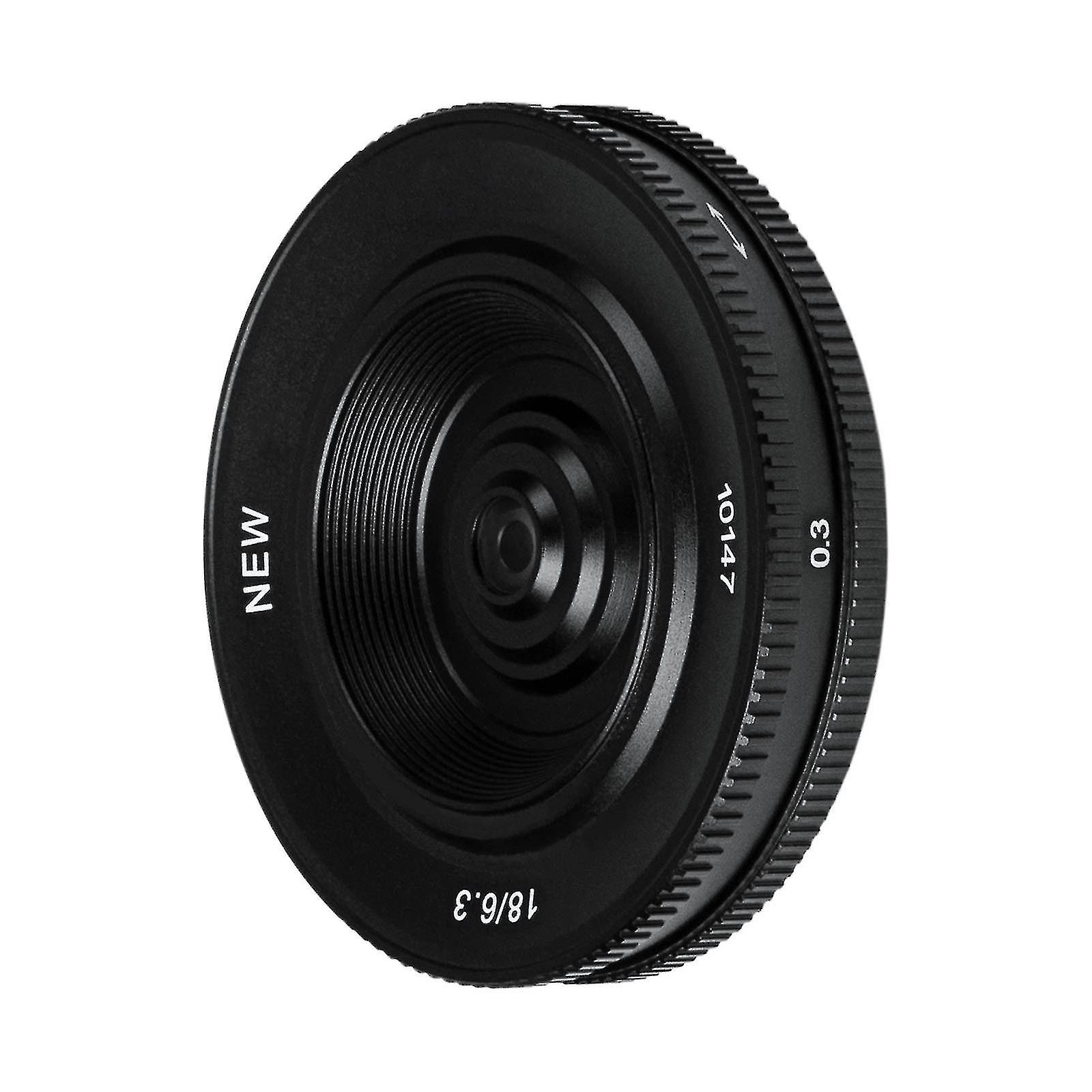 富士フイルムX Xf 7職人用 F6.3 Ii 超薄型ミラーレス 18mm UFO パンケーキレンズ