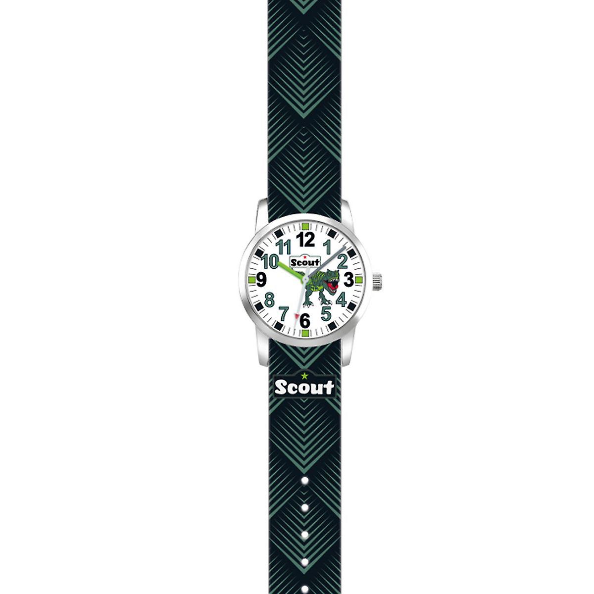 Scout Kids Watch Learning Clock Up! - Black Dino Boy Clock 280310009