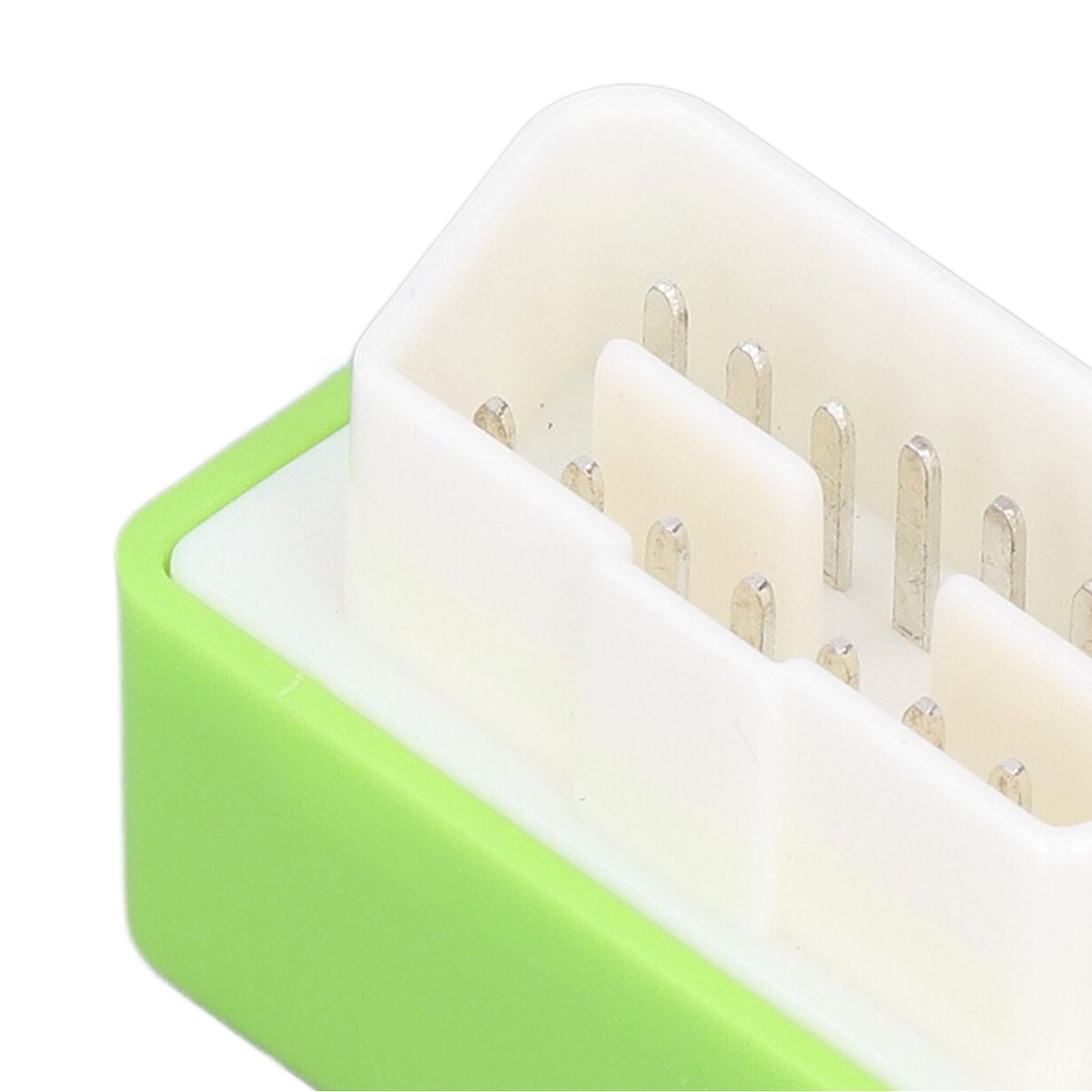 OBD2 Chip Tuning Box ECO Fuel Save Power 15% ABS Green Universal for Cars Since 1996