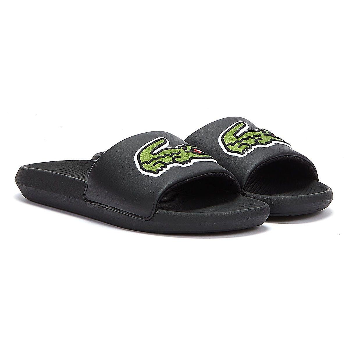 Lacoste Croco 319 4 Mens Slides - (Black)
