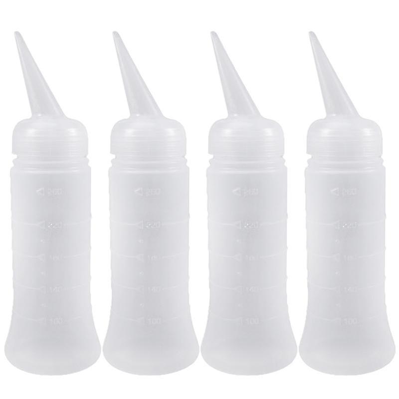 4pcs Plastic Empty Bottle