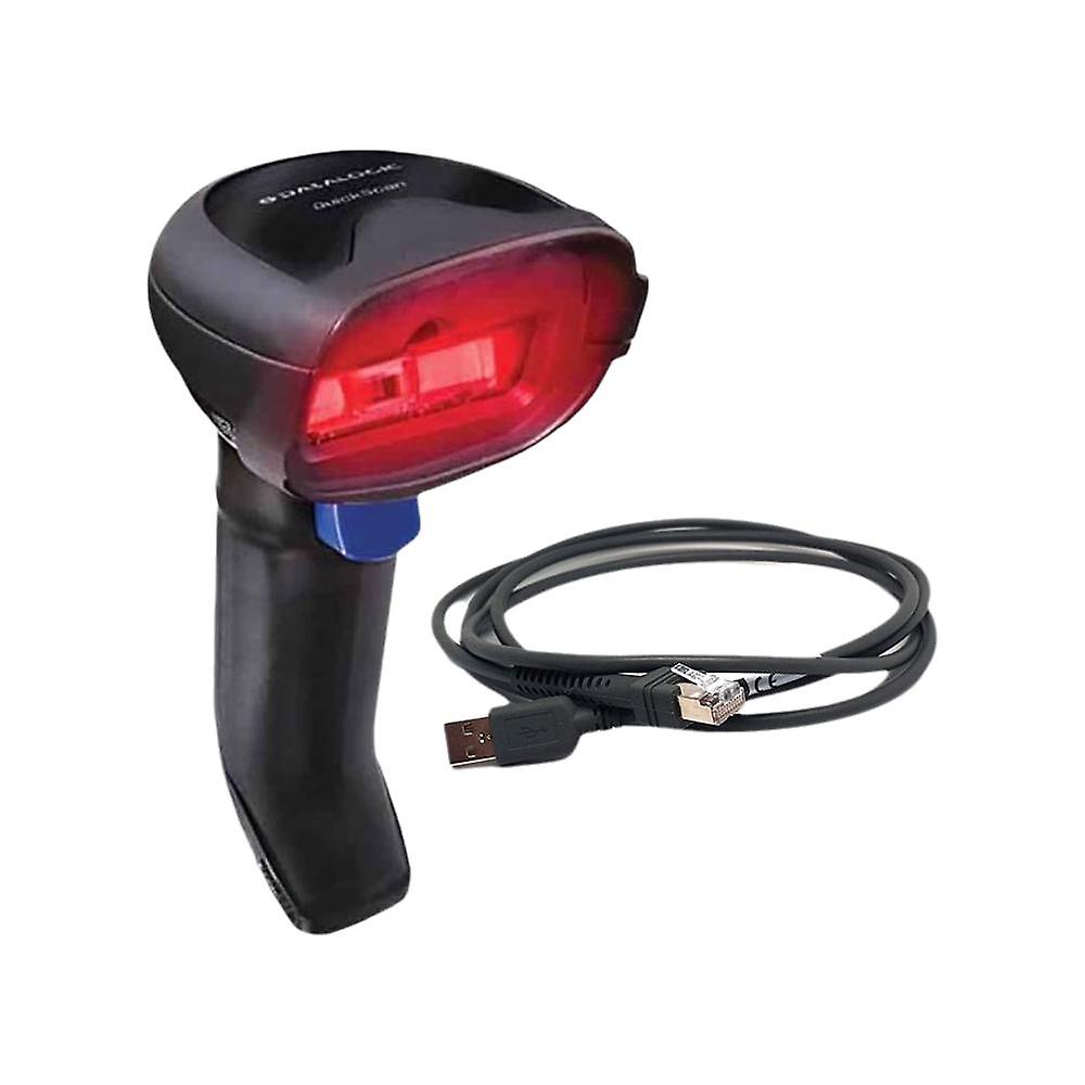 Quick Scan QD2220-BKK1 Handheld Barcode Scanner Imagers 1D USB Kit