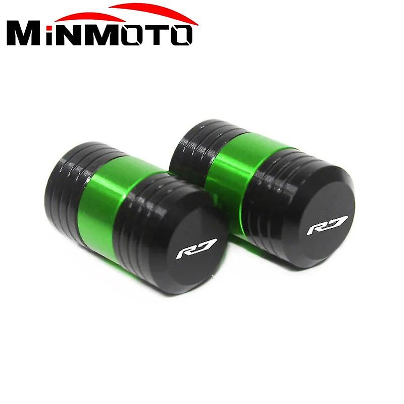 Motorcycle Accessorie Wheel Tire Valve Stem Caps Cnc Airtight Covers For Yamaha Yzf R7 2021 2022 Yzfr7 Yzf-r7