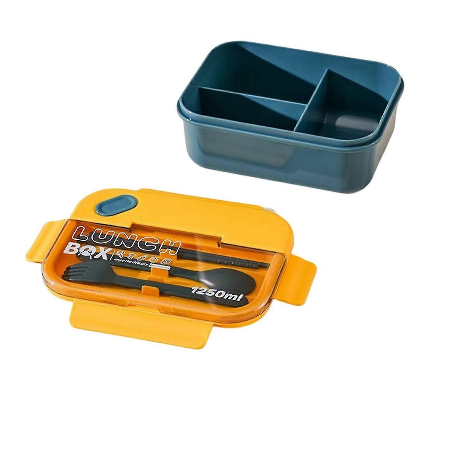 Lunch Boxes & Totes Creative Flip Lid Student Lunch Bento Box Compartments