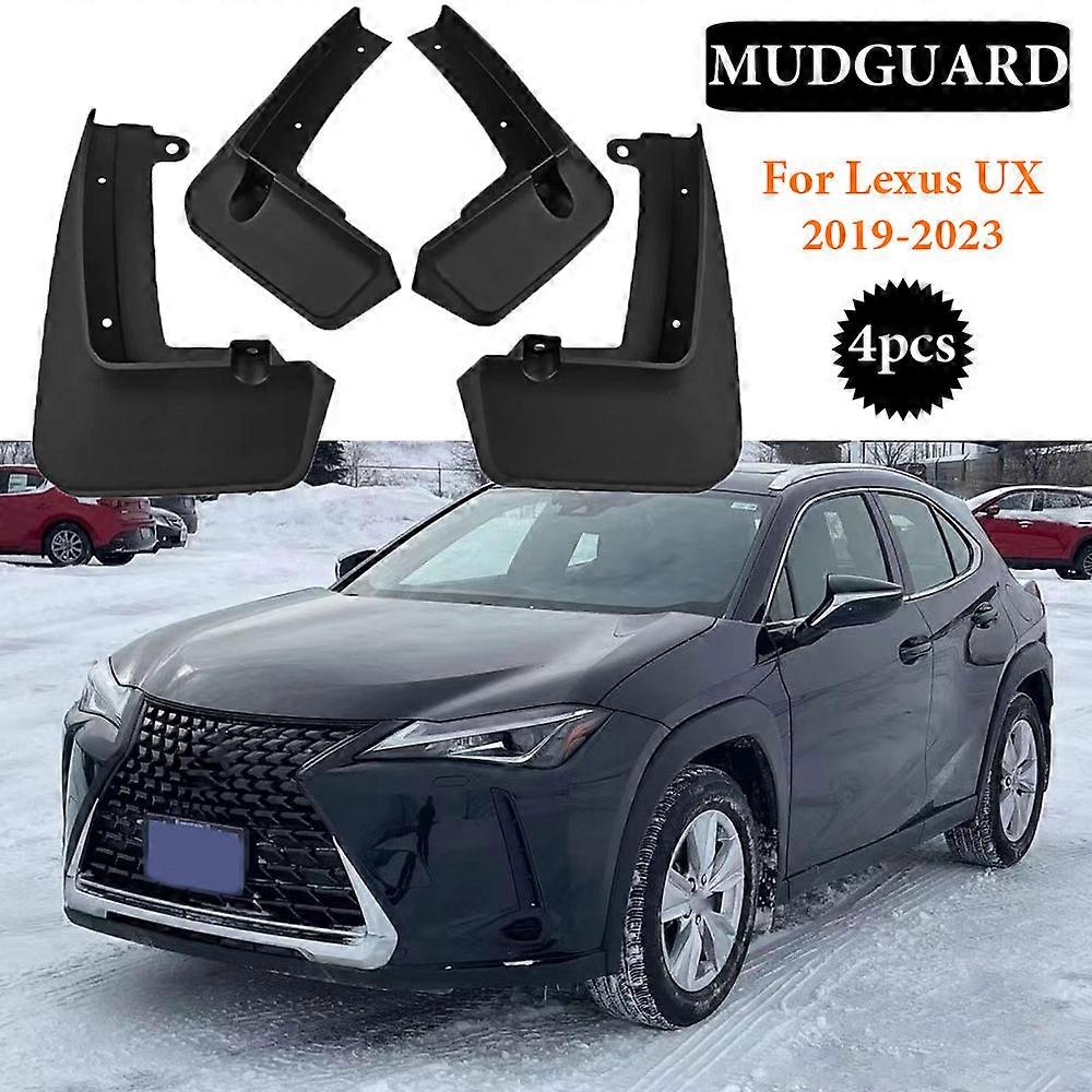 New upgrade Car Accessories Mud Flaps For Lexus UX UX200 UX250h 2019-2023 Splash Guards Fender MudFlaps Front Rear Mudguards
