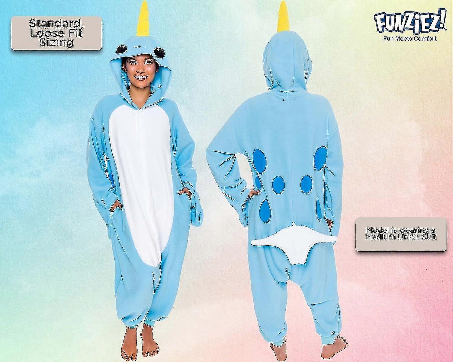 Costume D'Halloween Adulte Morse - Peluche Une Pièce, Avec Capuche, Pour Déguisement Confortable Et Fun