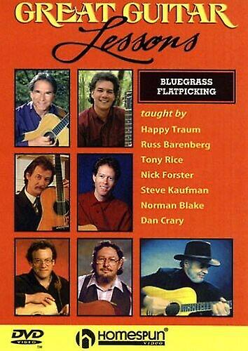 Great Guitar Lessons Bluegrass Flatpick DVD - Region 2