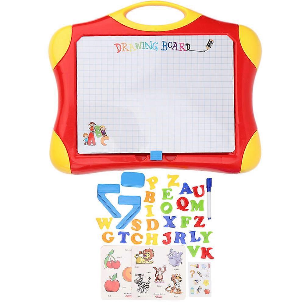 Children Writing Drawing Board Set Toy with Colorful Rich Accessory Wonderful Kids Gift
