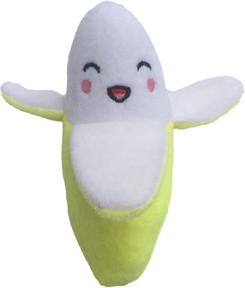 Plush Toy, Durable Plush Banana Plush Toy, Suitable For Long-Toothed Puppies, Chew Toys For Medium And Small Puppies
