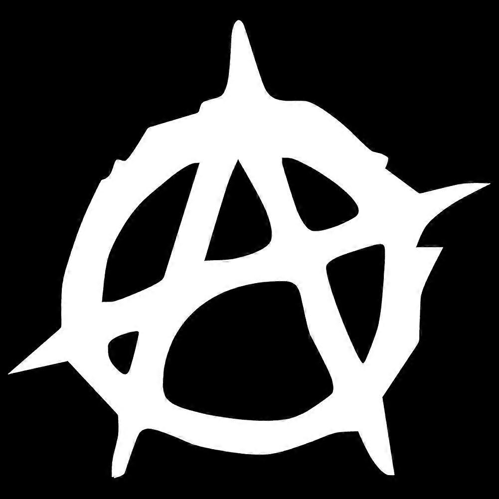 Unique Anarchy Style Car Body Window Sticker Reflective Decal Decor Accessories