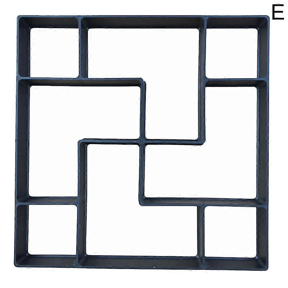 Garden Path Making Mould Diy Concrete Pavement Garden Path Mold