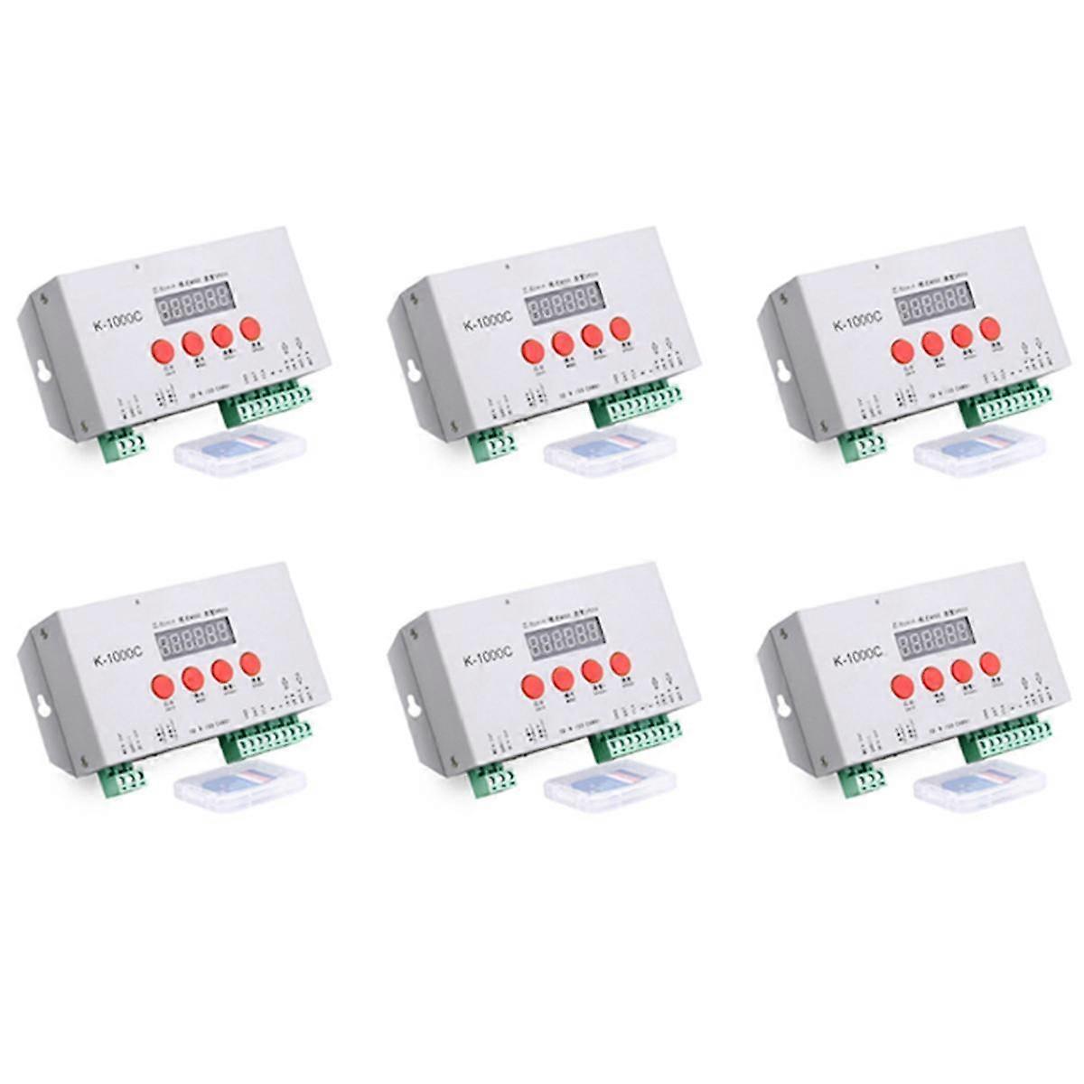 6X K-1000C Controller K1000C WS2812B WS2811 APA102 T1000S WS2813 LED 2048 Pixel Program Controller