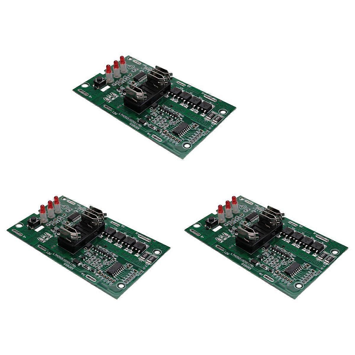 3X 4511396 Li-Ion Battery Charging Protection Circuit Board Pcb Board for -Change 18V 20V Lithium