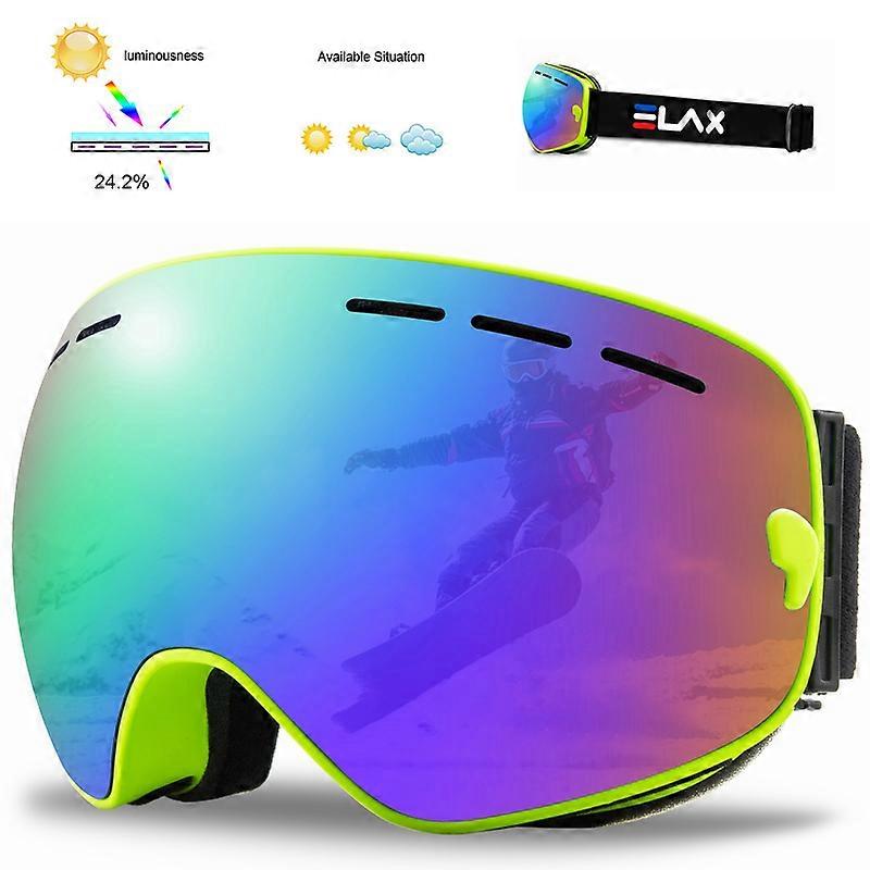 Anti-Fog Ski Goggles Snow Snowboard Glasses Snowmobile Eyewear Outdoor Sport Ski