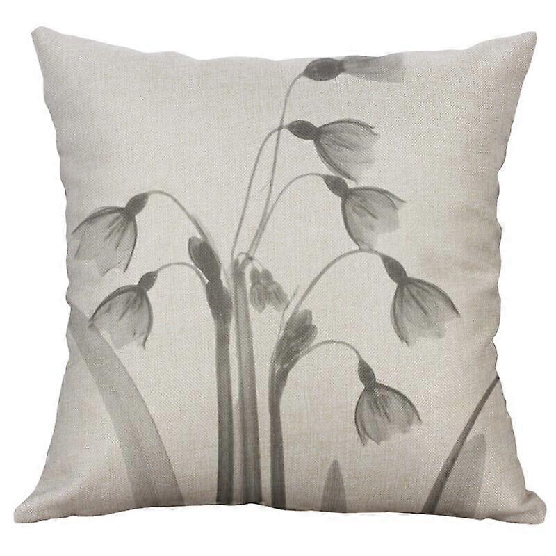 花綿リネンソファウエストクッションカバー枕カバー家の装飾デザイン1666jpjcjh