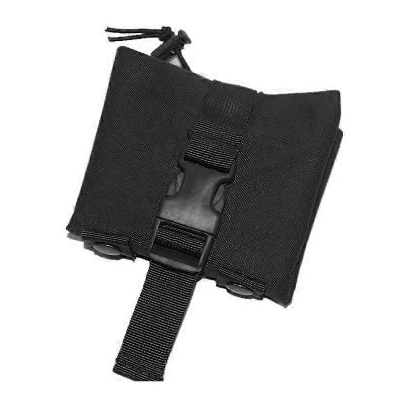 Folding Molle Tactical Magazine Dump Drop Pouch Hunting Military Airsoft Ammo EDC Tool Bag Foldable Utility Recovery Mag Holster