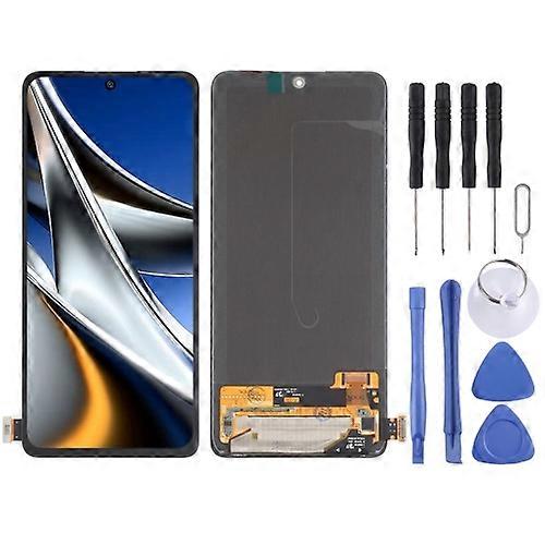 AMOLED Screen Replacement Display Digitizer for Xiaomi Poco X4 Pro 5G With Repair Tool Kits