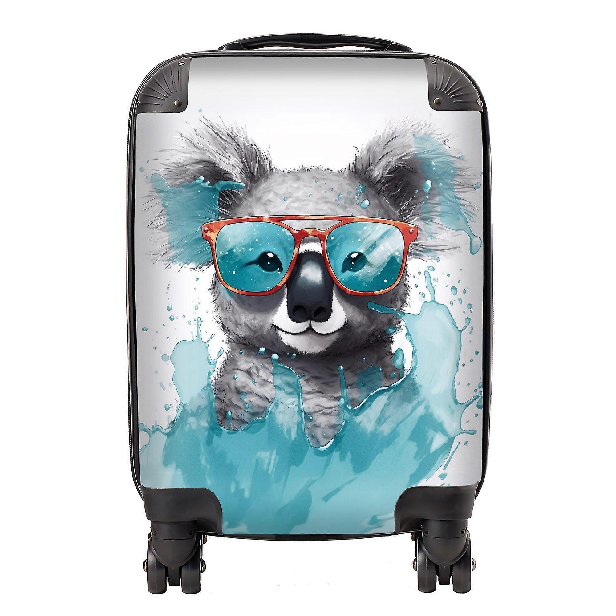 Splashart Koala In Glasses Suitcase
