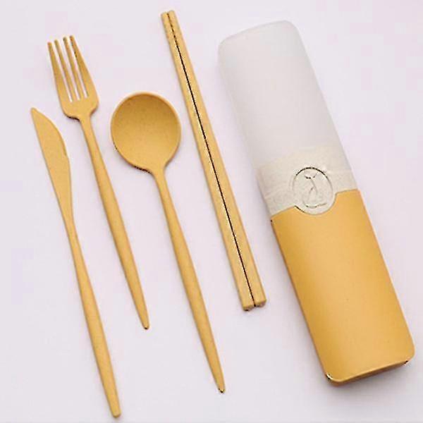 Portable Reusable Spoon Fork Chopsticks-
