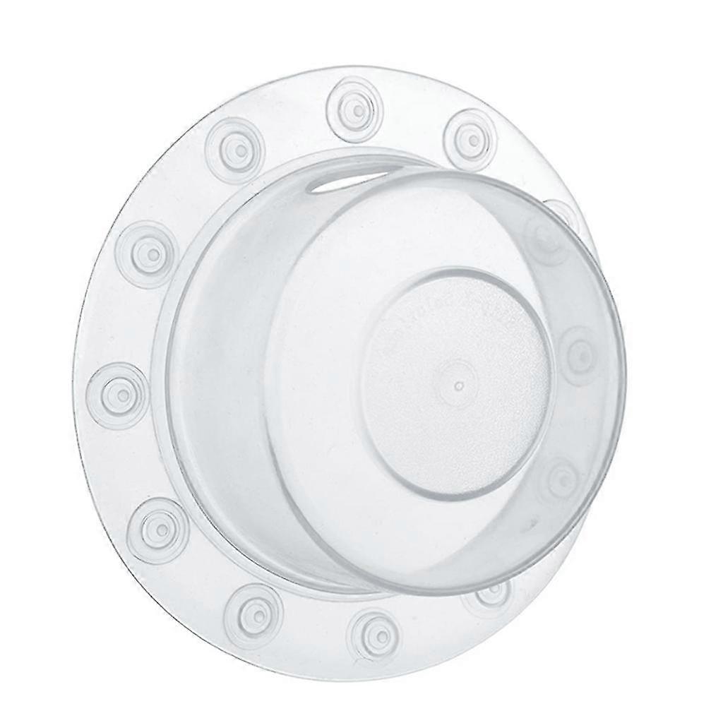 Tub Drain Block Covers Bottomless Bath Overflow Drain Cover Suction Cup Seal