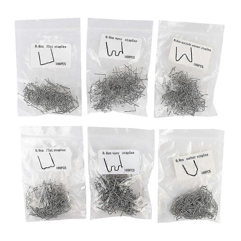 600pcs For Hot Stapler Set Bumper Rep Clip Stapler For Sing Bumper