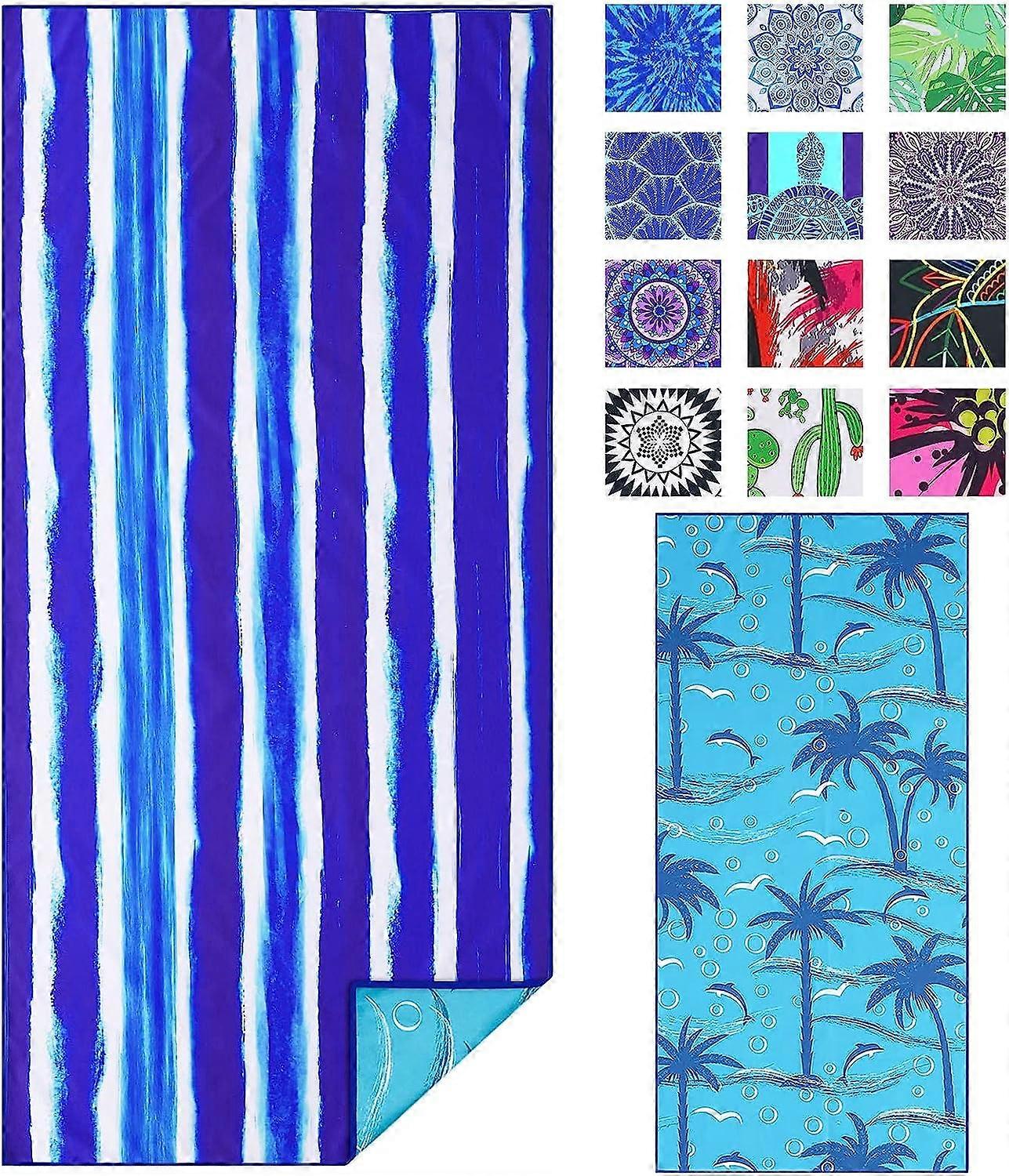 Microfiber Beach Towel Quick Dry Super Absorbent Oversized Lightweight Towel