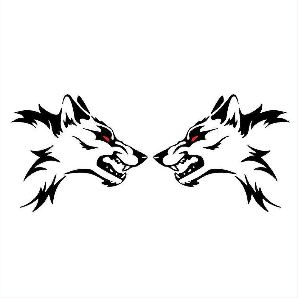 Decorarea mașinii autocolant Wolf