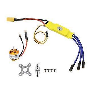 2212 KV2200 Motor + 40A ESC XT60 RC Motor ESC Set für Drone Hubschrauber Upgrade Zubehör