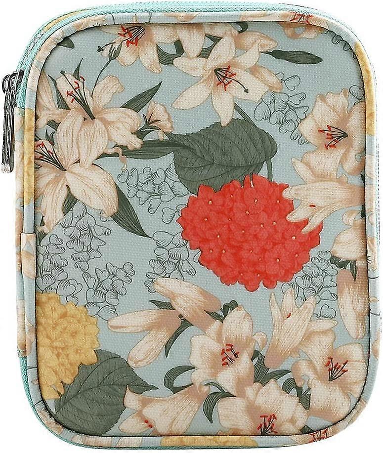 Empty Crochet Hook Bag Zipper Storage Organizer Bag Case for Crochet