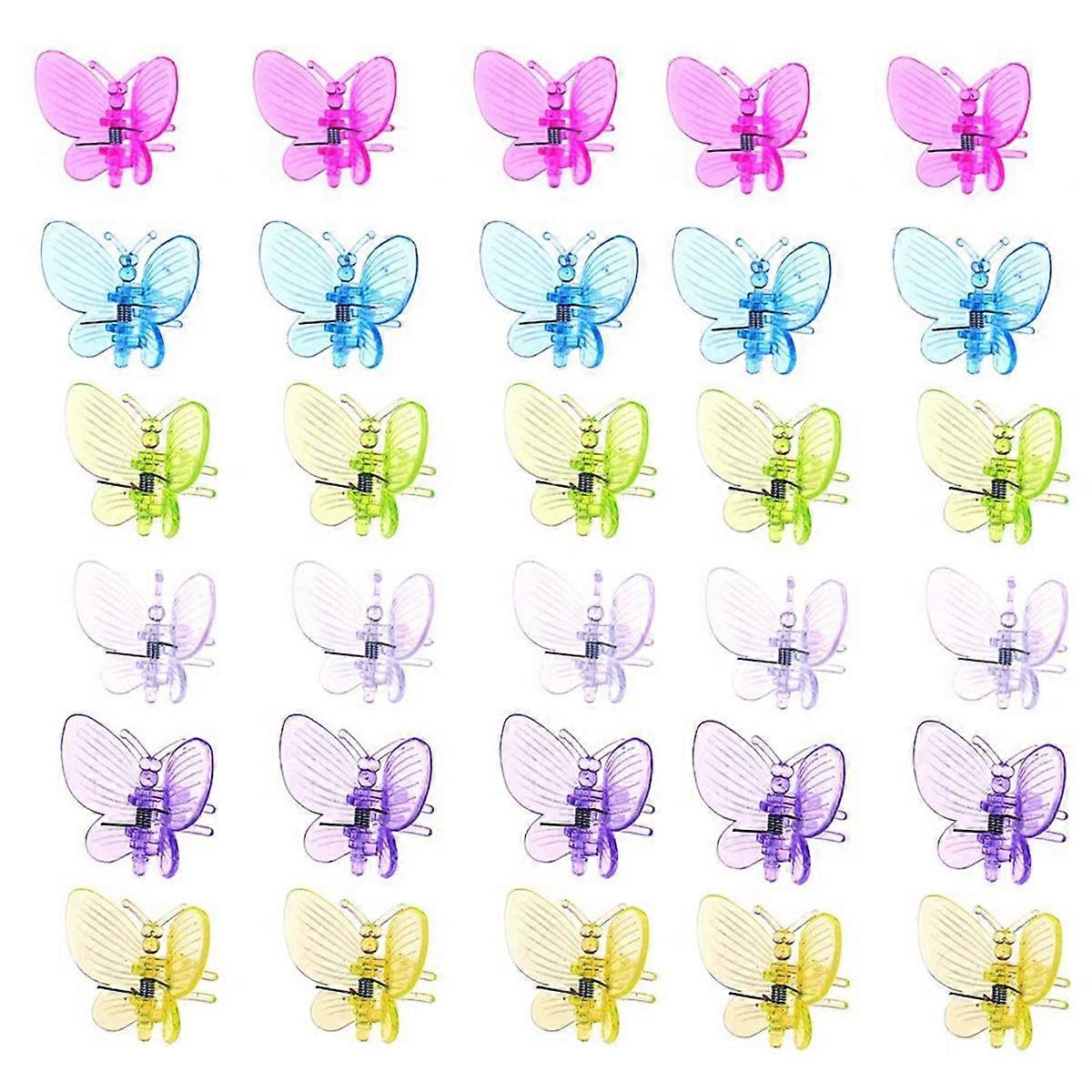 Orchid Clips 30Pcs Butterfly Plant Clips Orchid Support Clips Vine Clips Plant Clips for Support Fl
