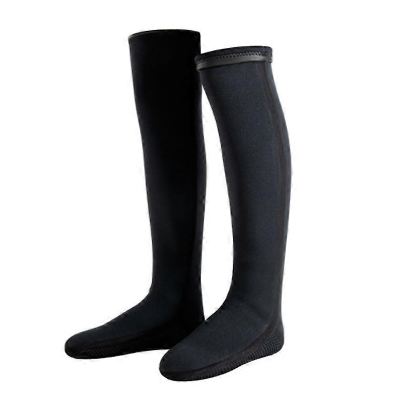 MIMIGO Frictionless Wetsuit Boot Socks Slip Easily in/Out of GearDiving Socks 3mm Neoprene Beach Water Socks-Anti Slip for Snorkel Swim Youth Men Wome