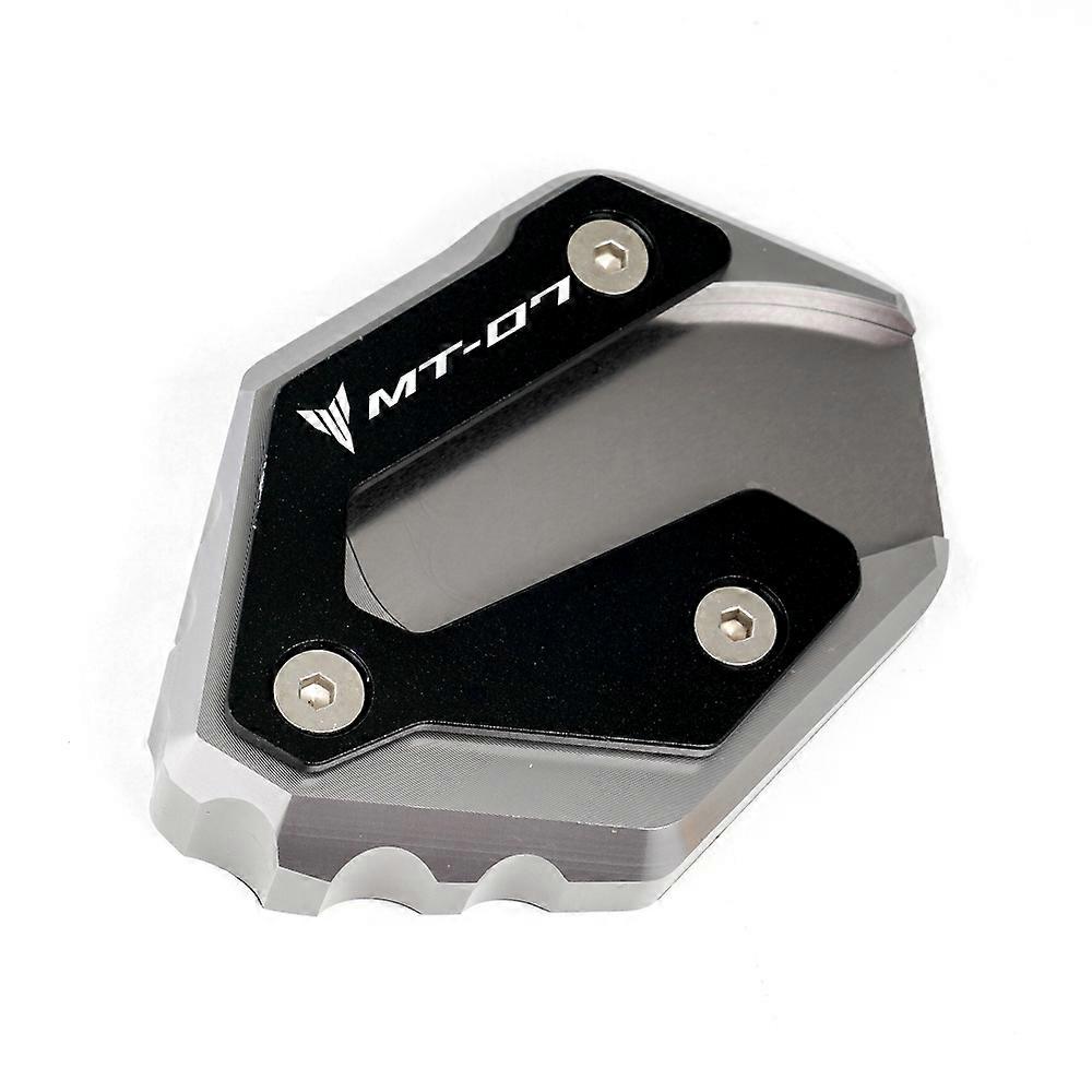 Para Yamaha MT-07 MT07 MT 07 2014-2022 2020 2021 Accesorios para motocicletas Pata de cabra Pie de apoyo Extensión de caballete lateral Almohadilla de ampliación