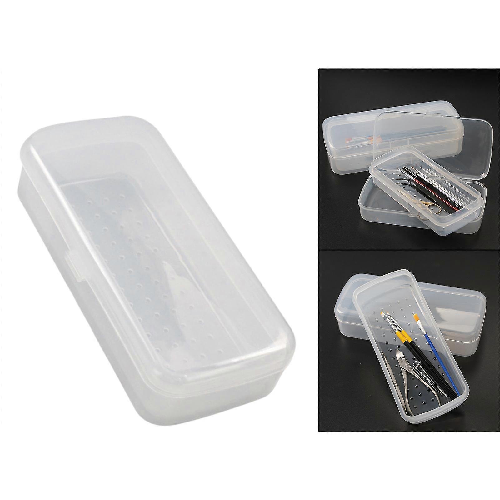 Nail Tools Sterilizer Tray Clean Sterilizing Box Waterproof , 20.5x10cm, Multi