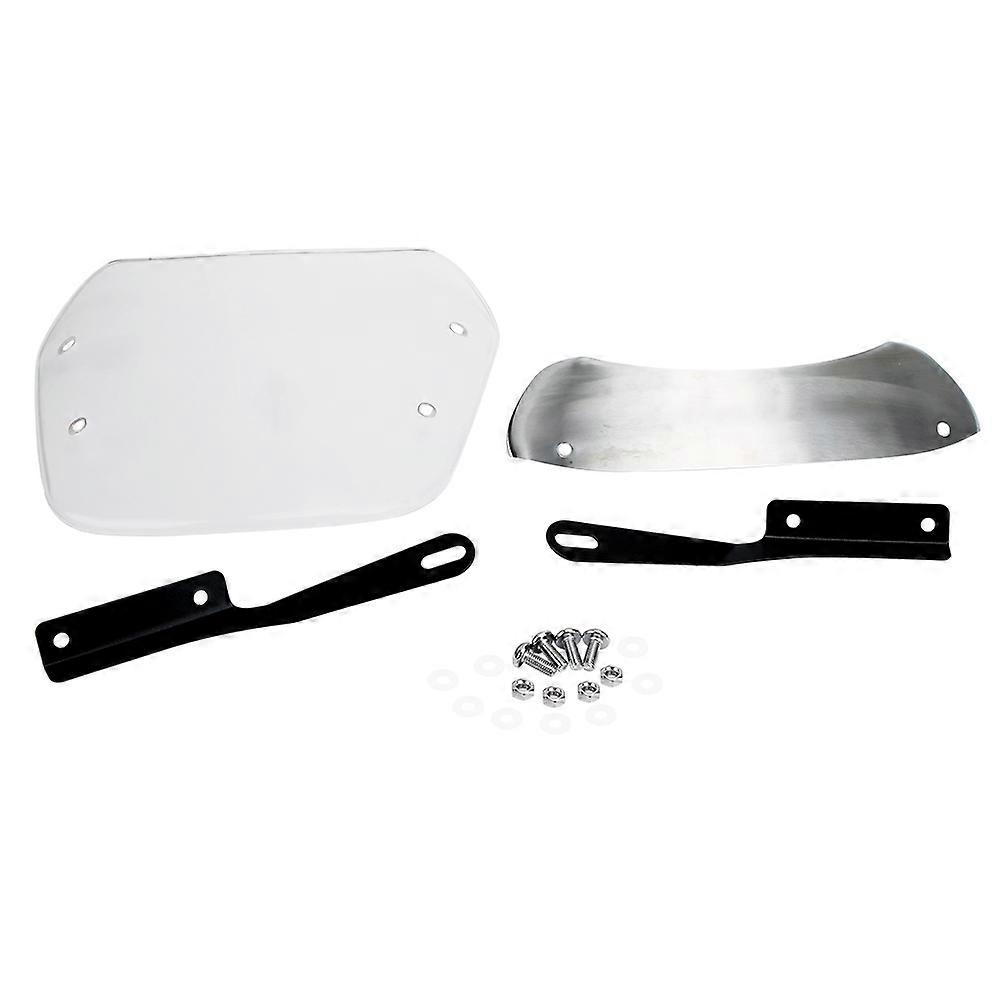 Motorcycle Modification Parts Universal Vintage Windscreen Windshield Wind DeflectorTransparent