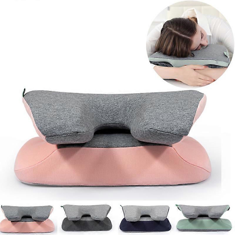 Folding nap pillow, memory foam slow rebound desk pillow nap pillow