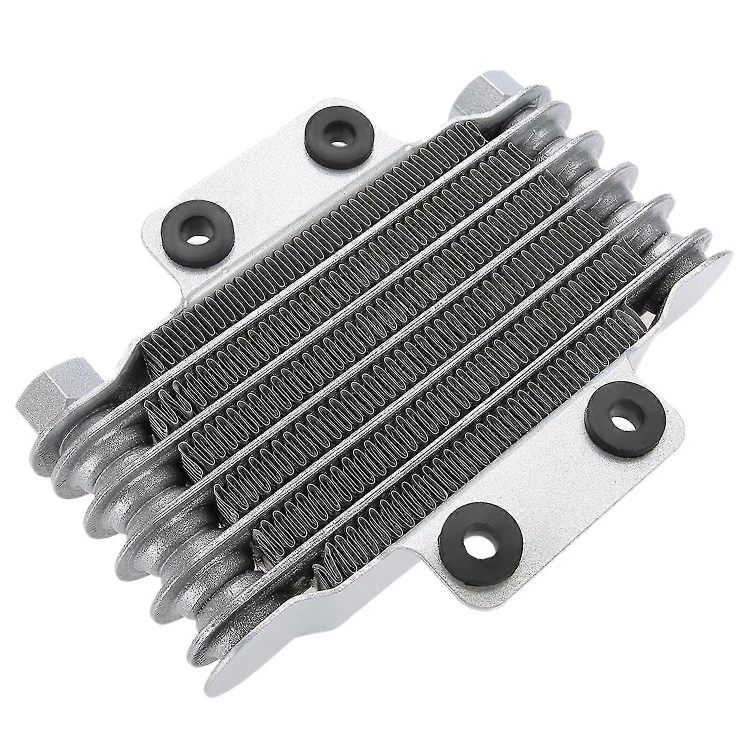 Ψυγείο ψύξης ψυκτών λαδιών μηχανών μοτοσικλετών 85ml καθολικό ασημένιο αλουμίνιο για τη motorc 100cc-250cc